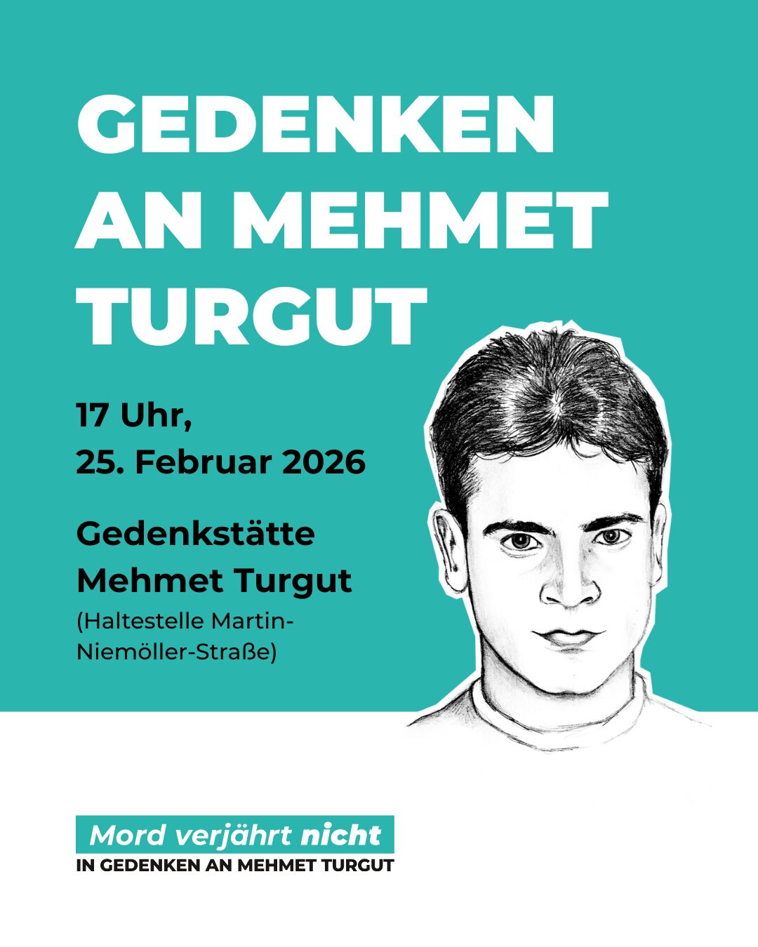 Gedenken an Mehmet Turgut 25.02.2026